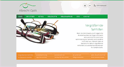 Desktop Screenshot of albrecht-optik.com